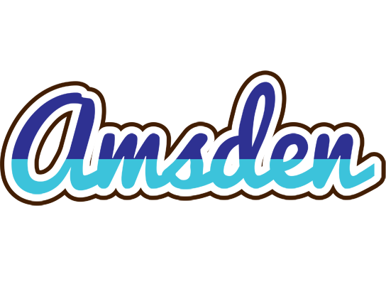 Amsden raining logo
