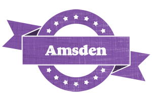 Amsden royal logo