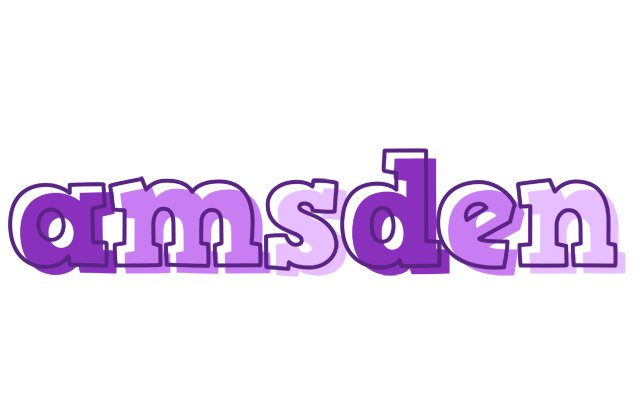 Amsden sensual logo
