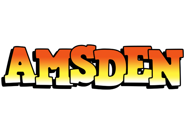 Amsden sunset logo