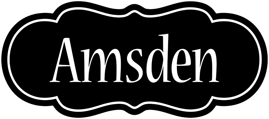 Amsden welcome logo