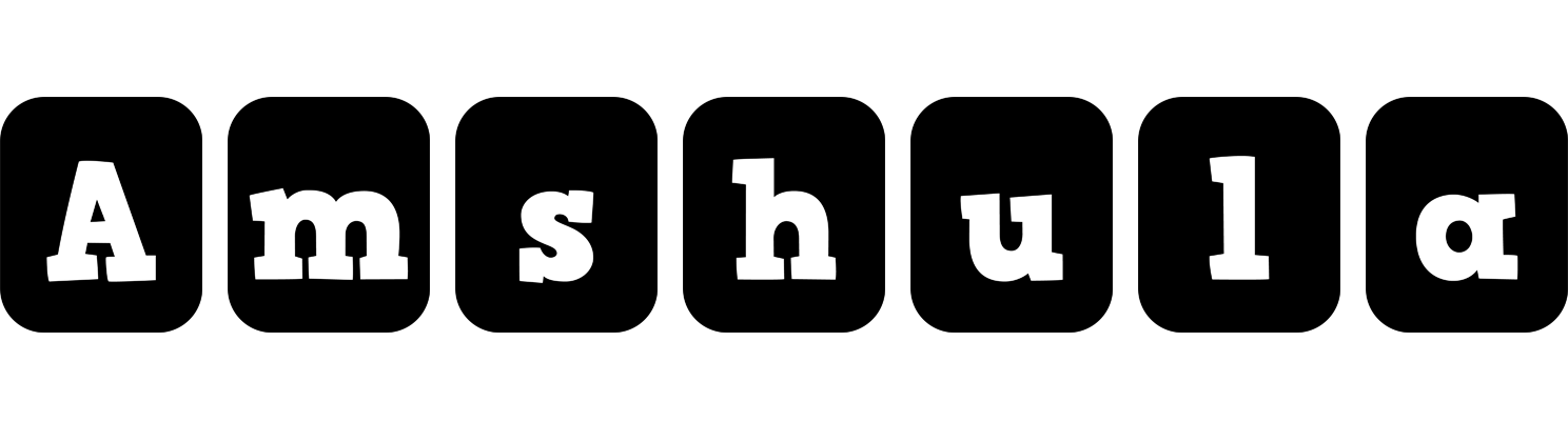 Amshula box logo