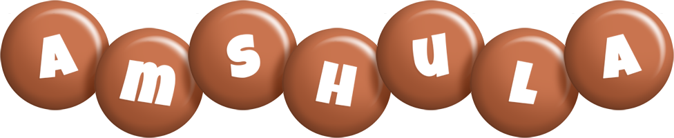 Amshula candy-brown logo
