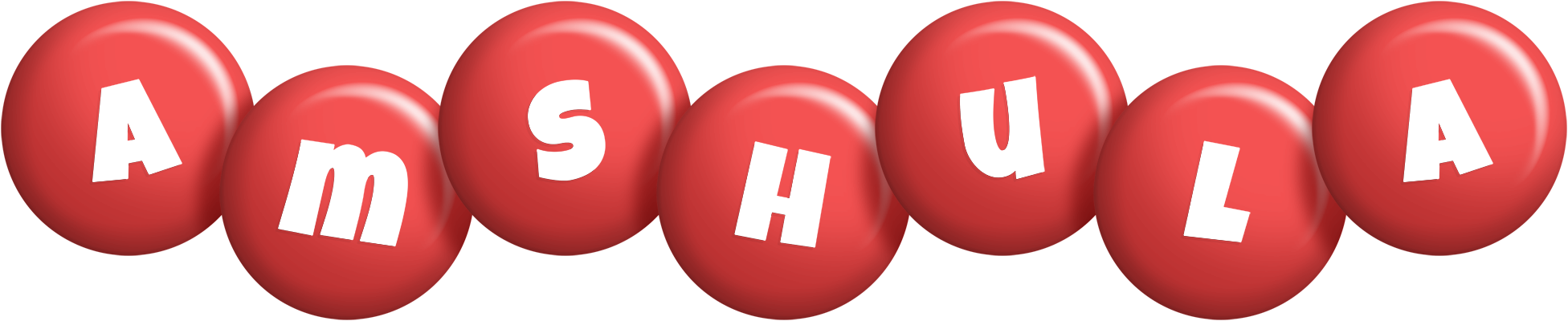Amshula candy-red logo