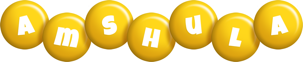 Amshula candy-yellow logo
