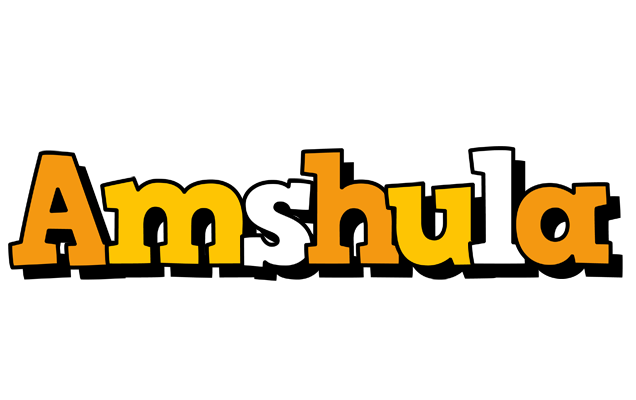 Amshula cartoon logo