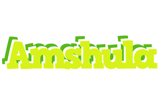 Amshula citrus logo