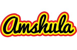 Amshula flaming logo