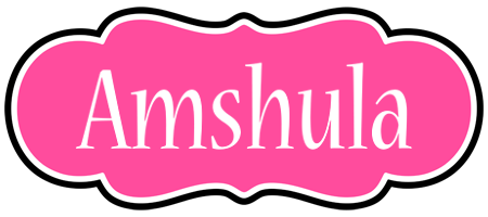 Amshula invitation logo