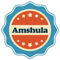 Amshula labels logo
