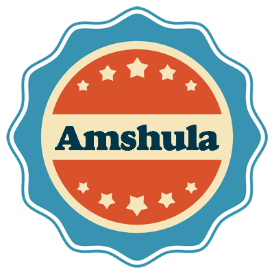 Amshula labels logo