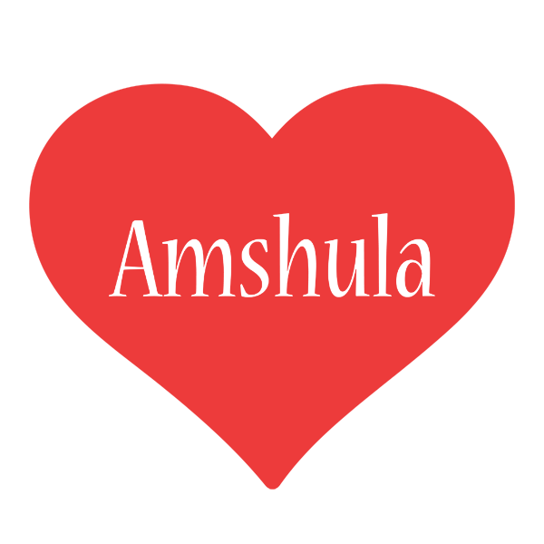 Amshula love logo