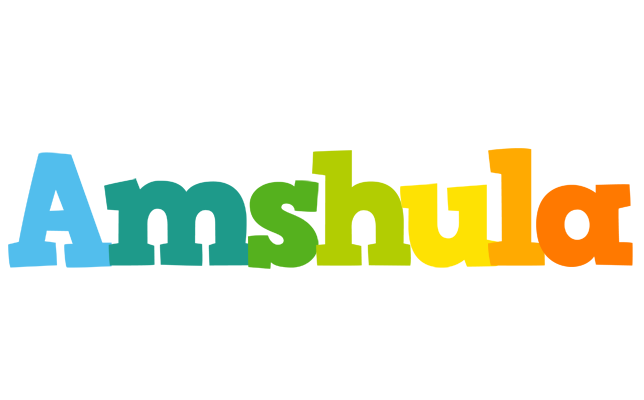 Amshula rainbows logo