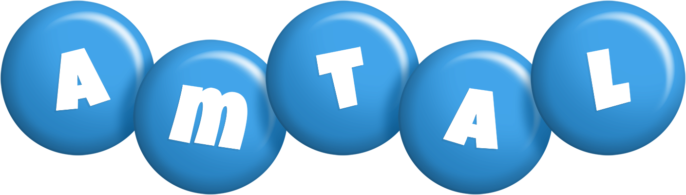 Amtal candy-blue logo