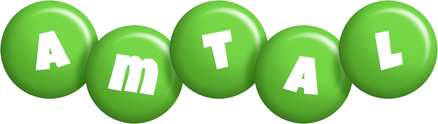 Amtal candy-green logo