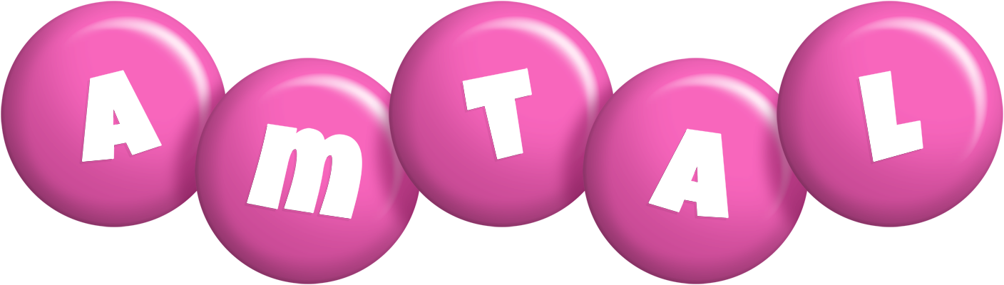 Amtal candy-pink logo