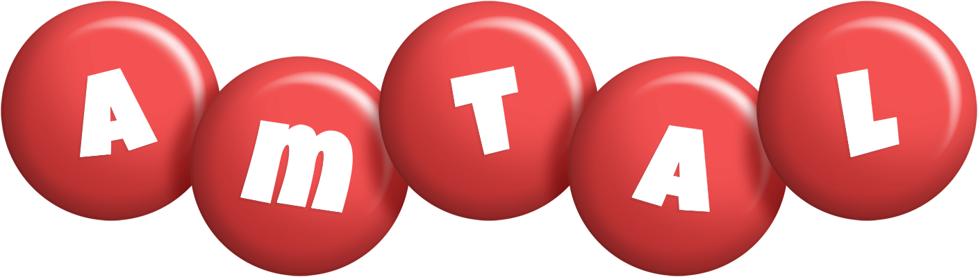Amtal candy-red logo