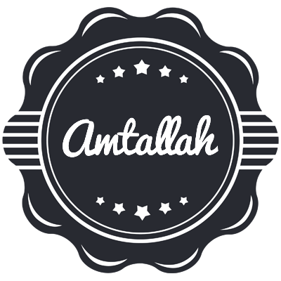 Amtallah badge logo
