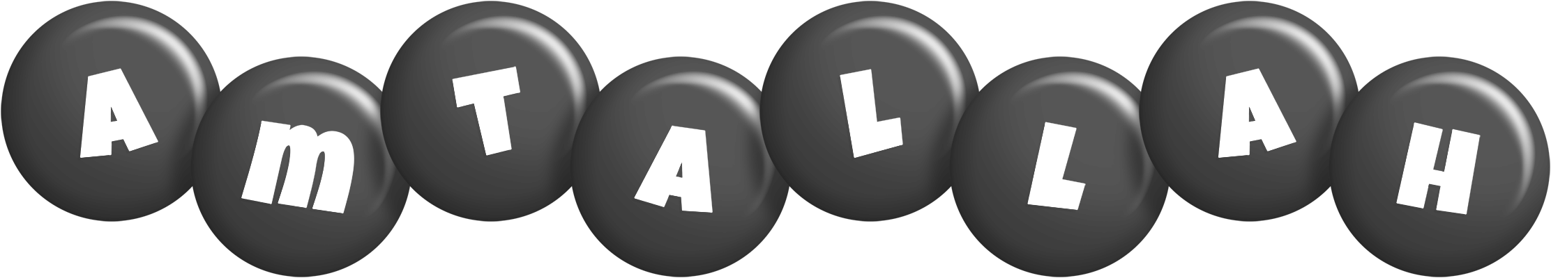 Amtallah candy-black logo