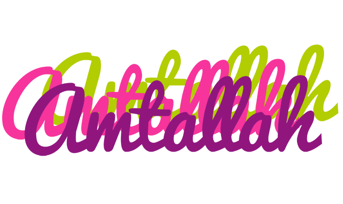 Amtallah flowers logo