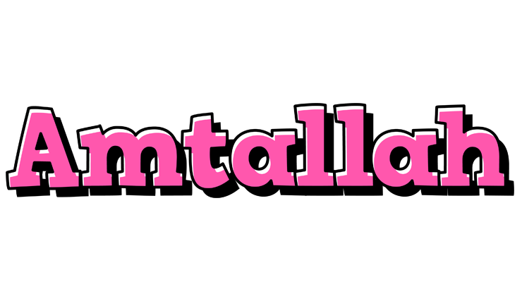 Amtallah girlish logo