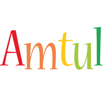 Amtul birthday logo