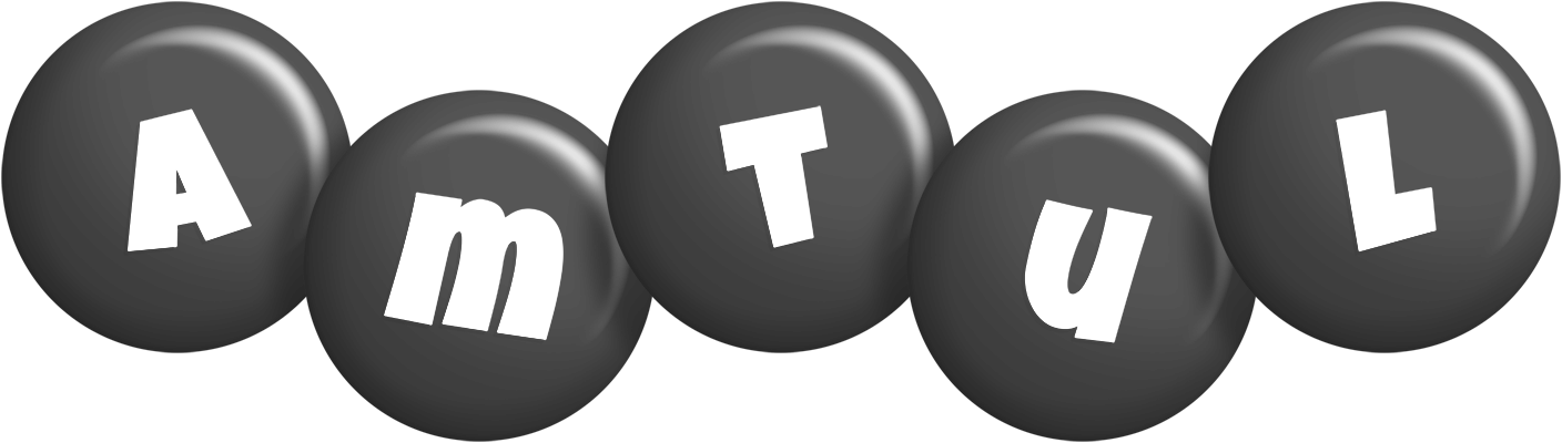 Amtul candy-black logo