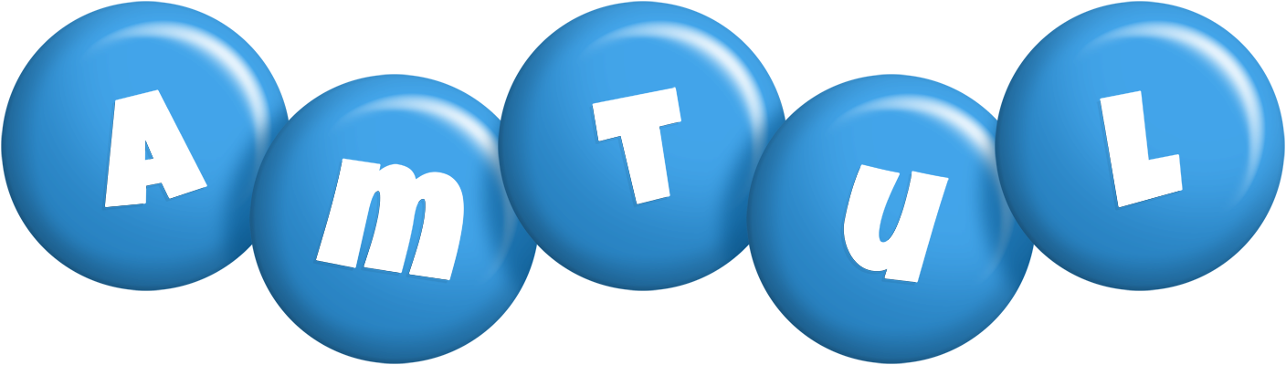 Amtul candy-blue logo