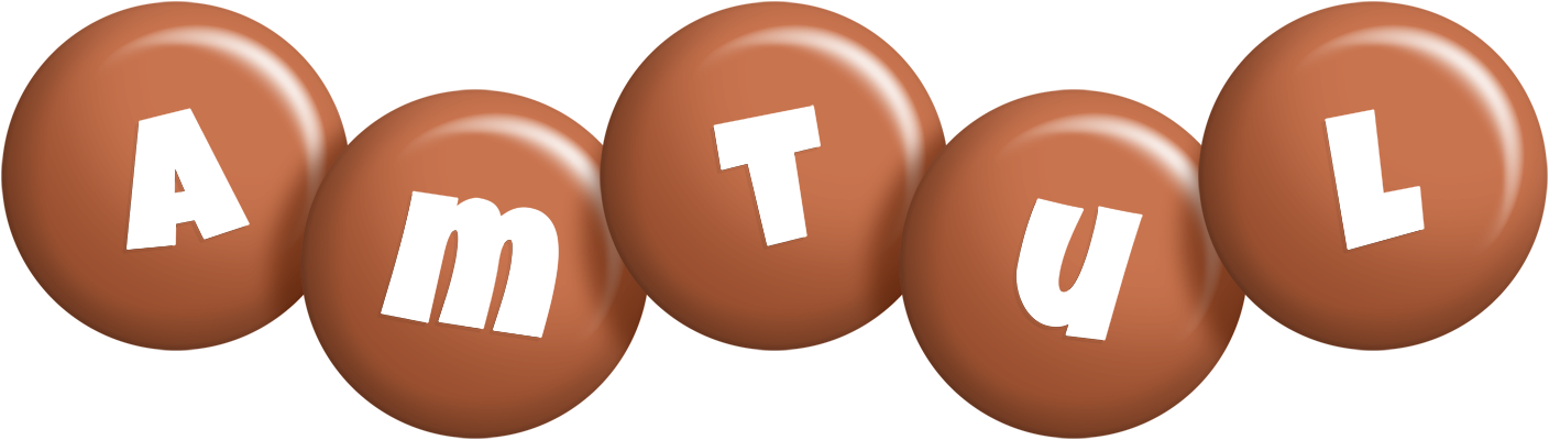 Amtul candy-brown logo
