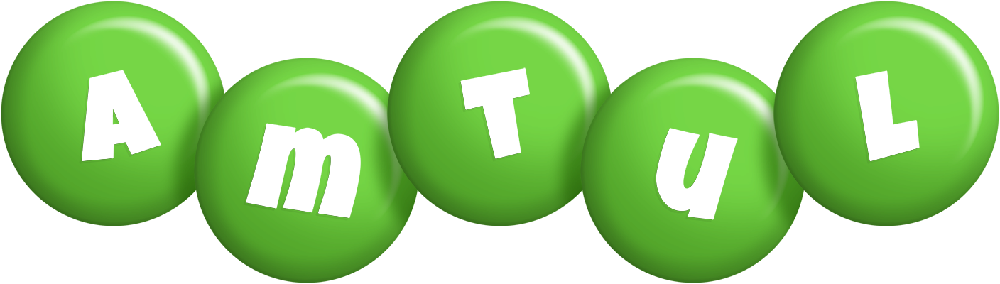 Amtul candy-green logo