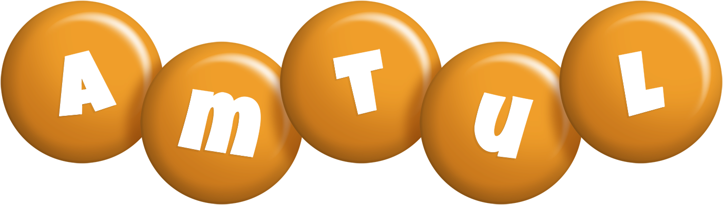 Amtul candy-orange logo