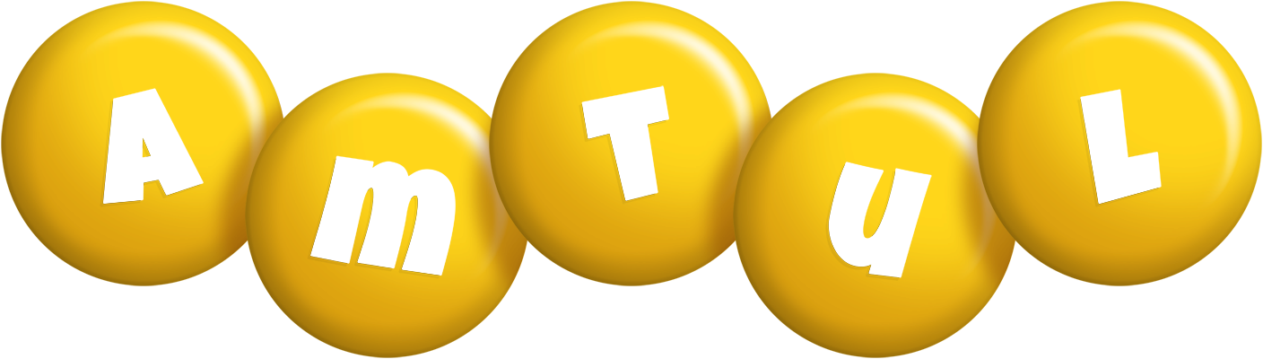 Amtul candy-yellow logo