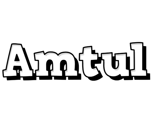 Amtul snowing logo