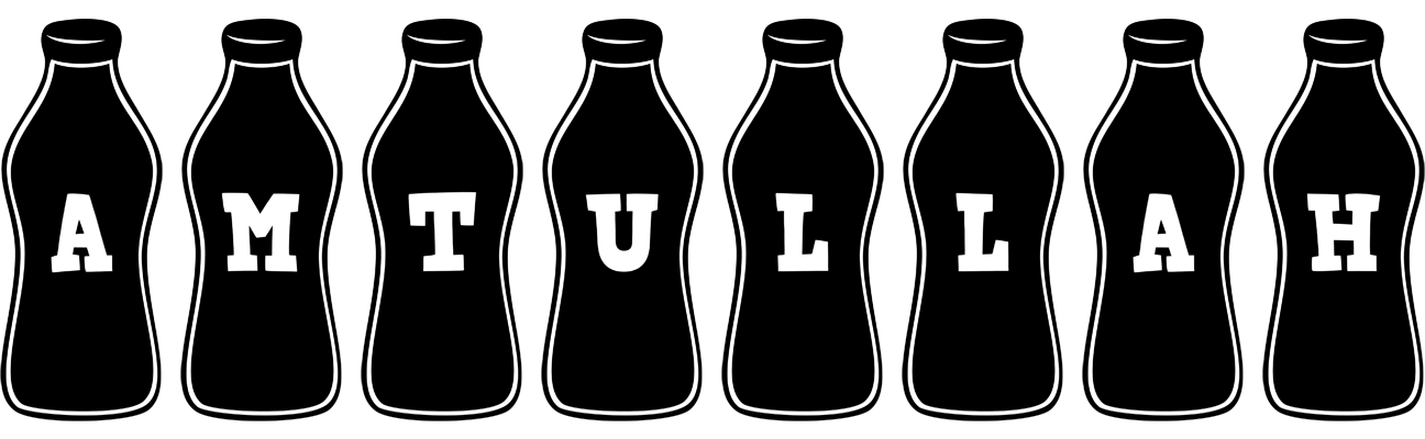 Amtullah bottle logo