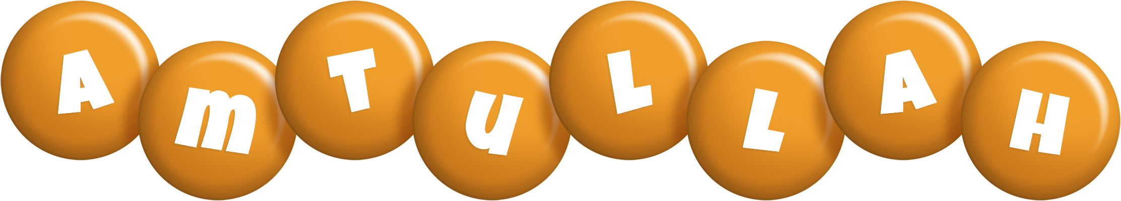 Amtullah candy-orange logo