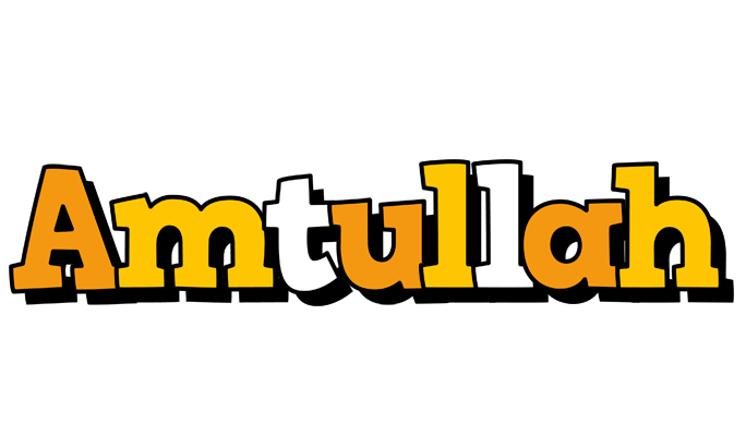 Amtullah cartoon logo