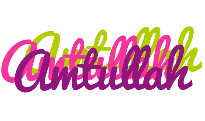 Amtullah flowers logo