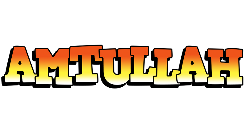 Amtullah sunset logo