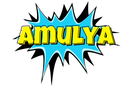 Amulya amazing logo