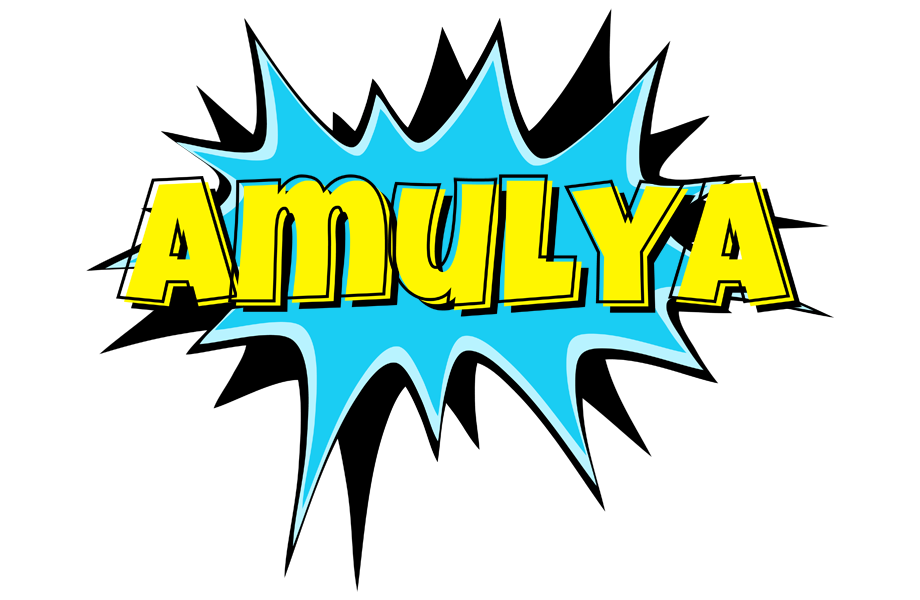 Amulya amazing logo