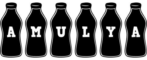 Amulya bottle logo