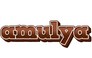 Amulya brownie logo