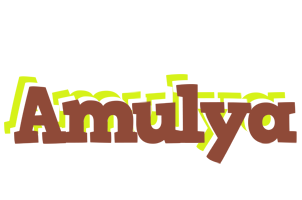 Amulya caffeebar logo