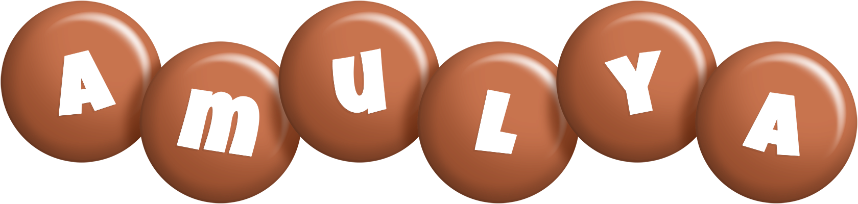 Amulya candy-brown logo