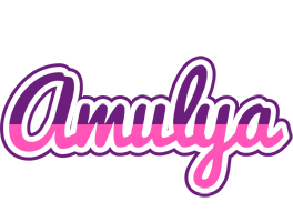 Amulya cheerful logo