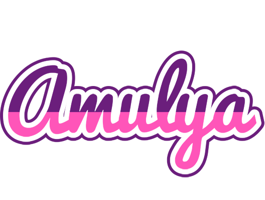Amulya cheerful logo
