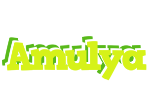 Amulya citrus logo