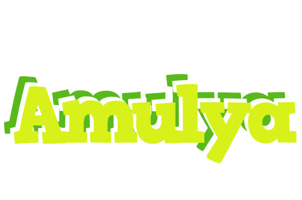 Amulya citrus logo