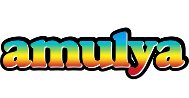 Amulya color logo