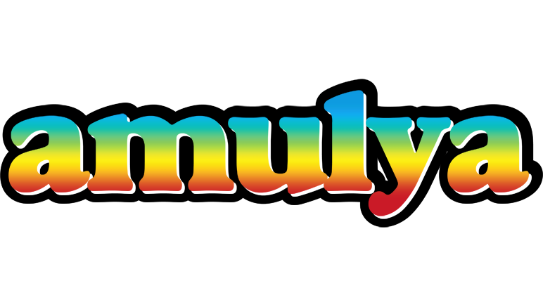 Amulya color logo